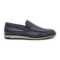 Mocassim Classico Masculino Couro Legitimo Azul Mocassim Classico Masculino Couro Legitimo Azul