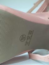 Mocassim com salto rosa Mocassim com salto rosa