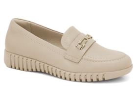 Mocassim Comfortflex 24-76302 Em Couro