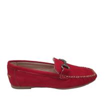 Mocassim Confort 1608 Vermelho