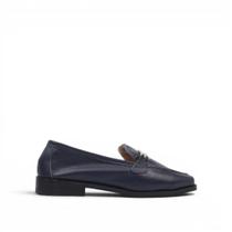 Mocassim Couro Enfeite Metal
