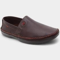 Mocassim Couro Freeway Logan X Masculino - Marrom Escuro