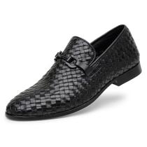 Mocassim Couro Tressê Masculino Detalhe Bridão Casual