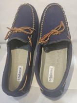 Mocassim Dockside Couro Legítimo Sapatênis Confortável Polo Urban Mellys- Azul Mocassim Dockside Couro Legítimo Sapatênis Confortável Polo Urban Mellys- Azul