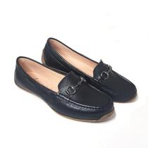 Mocassim Dockside Feminino Couro Fivela Moderno Conforto - Liliah Shoes