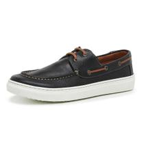 Mocassim Dockside Masculino Couro Estilo Casual Confortável