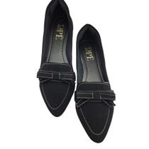 Mocassim Dpé Ibiza Nobuk Costura Preto ou Branco