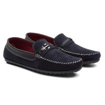 Mocassim Drive Masculino Bico Redondo Macio Leve Conforto