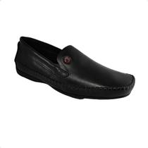 Mocassim Drive Pegada Masculino Couro Costurado 140771