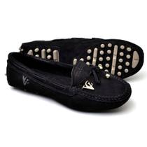 Mocassim Drive Sapato Feminino Em Couro