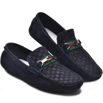 Mocassim Driver Masculino, Feito em Couro Legitimo