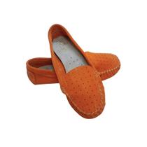 Mocassim Driver Scarpe Shoes Feminino Camurça Flexível