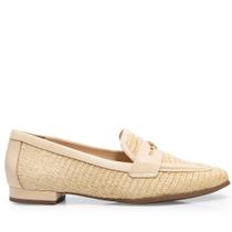 Mocassim Dumond Loafer Tressê Palha