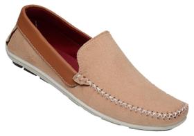 Mocassim em Camurça Camel Qualidade, Conforto e Elegância