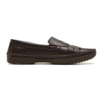 Mocassim em Couro Free Way Logan X 2 Masculino