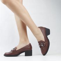 Mocassim Enfeite Couro