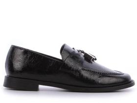 Mocassim Estilo Italiano Preto Pingente Aranilita Mocassim Estilo Italiano Preto Pingente Aranilita
