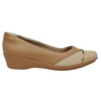 Mocassim Feminino Adulto Comfortflex Napa Lycra Confortável