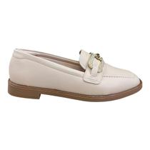 Mocassim Feminino Beira Rio Conforto Casual Loafer Brilho Strass Antiderrapante 4264.211 Marfim Mocassim Feminino Beira Rio Conforto Casual Loafer Brilho Strass Antiderrapante 4264.211 Marfim