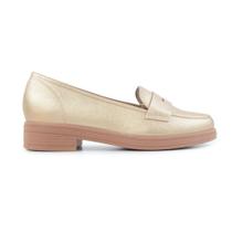 Mocassim Feminino Beira Rio Dourado - 43121