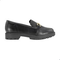 Mocassim Feminino Beira Rio Tratorado Napa Turim Preto Mocassim Feminino Beira Rio Tratorado Napa Turim Preto