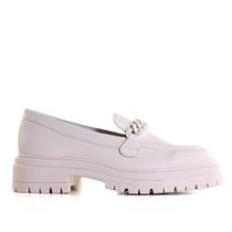 Mocassim Feminino Bottero Em Couro Gelo