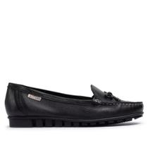 Mocassim Feminino Bottero em Couro Preto ref. 354001 Mocassim Feminino Bottero em Couro Preto ref. 354001