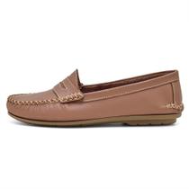 Mocassim Feminino Classico Whisky Couro DIfranca - 004 Mocassim Feminino Classico Whisky Couro DIfranca - 004