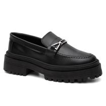 Mocassim Feminino Com Solado Tratorado Mocassim Feminino Com Solado Tratorado