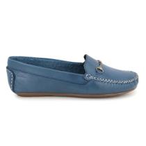 Mocassim Feminino Couro Legitimo Sapatilha Clássica Sandalia Moda