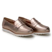 Mocassim Feminino De Couro Legitimo 6002