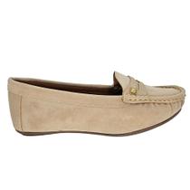 Mocassim Feminino em Camurça Ultra Confort (várias cores)
