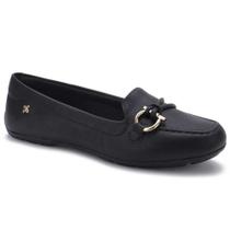 Mocassim Feminino Floater Lux Preto Softli 10001.10178