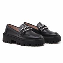 Mocassim Feminino Improvizzo Salto Tratorado Corrente Casual Mocassim Feminino Improvizzo Salto Tratorado Corrente Casual