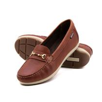 Mocassim Feminino Julia em Couro Senna Rust - 47005SR Mocassim Feminino Julia em Couro Senna Rust - 47005SR