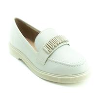 Mocassim Feminino Moleca 5666.106 - Branco