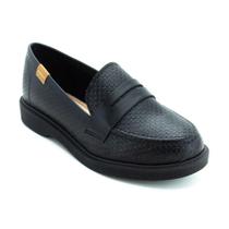 Mocassim Feminino Moleca 5666105 - Preto