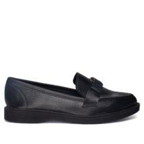 Mocassim Feminino Moleca Napa Cetim Detalhe Preto Mocassim Feminino Moleca Napa Cetim Detalhe Preto