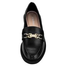 Mocassim Feminino Moleca PRETO NUMERO 40 Mocassim Feminino Moleca PRETO NUMERO 40