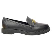 Mocassim Feminino Moleca Turim Preto - 5666