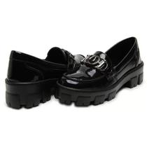 Mocassim Feminino Preto Fosco ou Verniz 4003