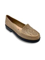 Mocassim Feminino PVC Sapatilha Glitter Brilho