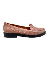 Mocassim Feminino PVC Sapatilha Glitter Brilho