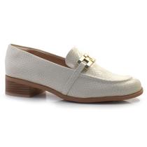 Mocassim Feminino Ramarim Off White 24-16203