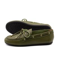 Mocassim Feminino Sider em Couro Alfa Grass - 13433AG Mocassim Feminino Sider em Couro Alfa Grass - 13433AG