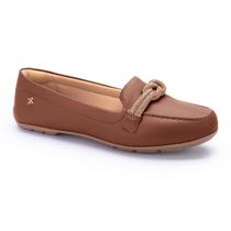 Mocassim Feminino Softli Casual Elegante Confortável 10001.10385