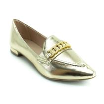 Mocassim Feminino Sua Cia 8117.14657 - Ouro