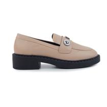 Mocassim Feminino Sua Cia Bege Fendi - 83081