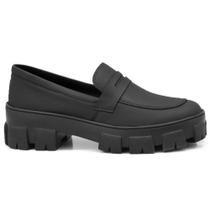 Mocassim Feminino Tratorado Blogueira Plataforma Oxford