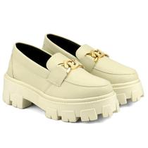Mocassim Feminino Tratorado GuGi Oxford Plataforma Blogueira Leve 403-GG Mocassim Feminino Tratorado GuGi Oxford Plataforma Blogueira Leve 403-GG